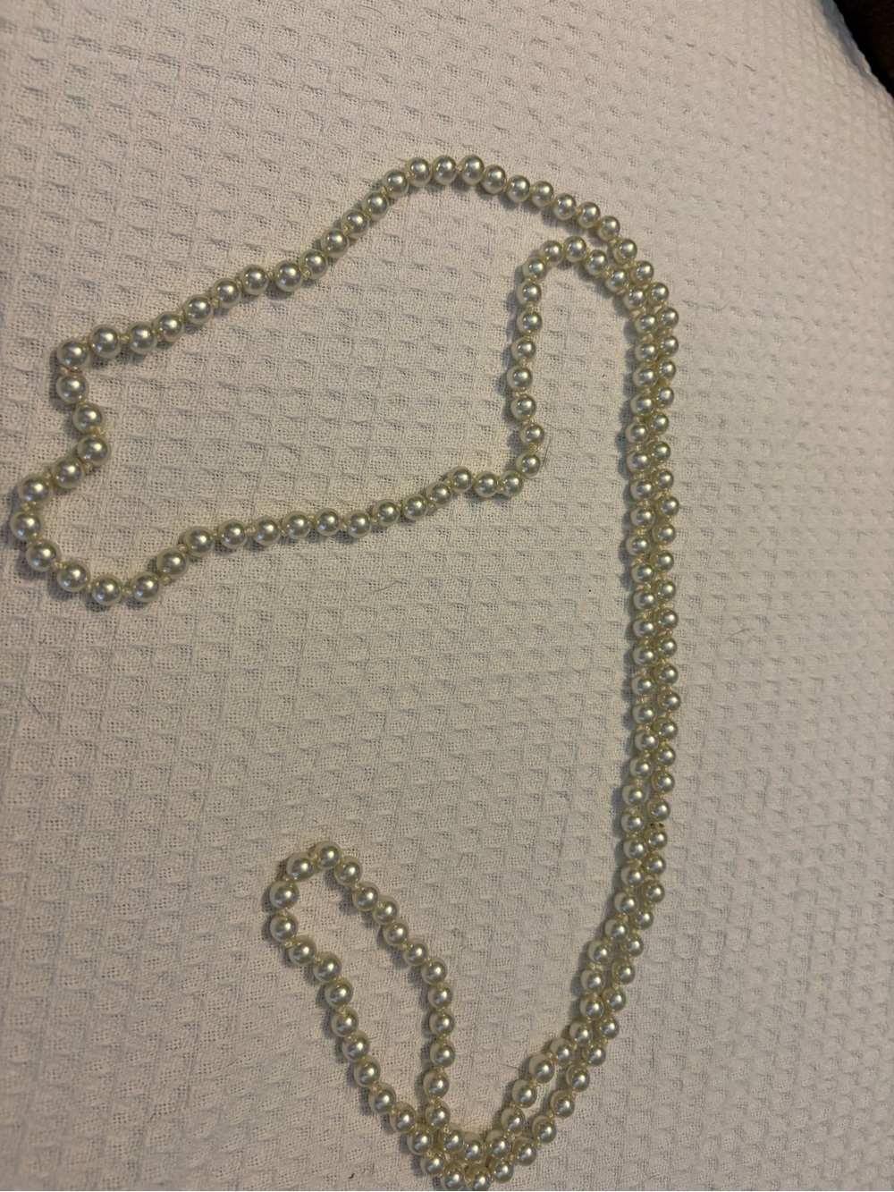 Classic Pearl Necklace in Ivory - Women's Jewelry